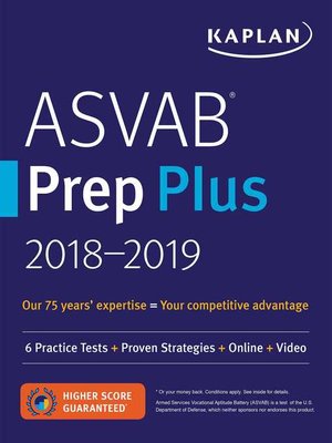 cover image of ASVAB Prep Plus 2018-2019